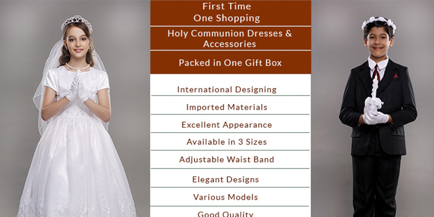 holy communion dresses for boys in India